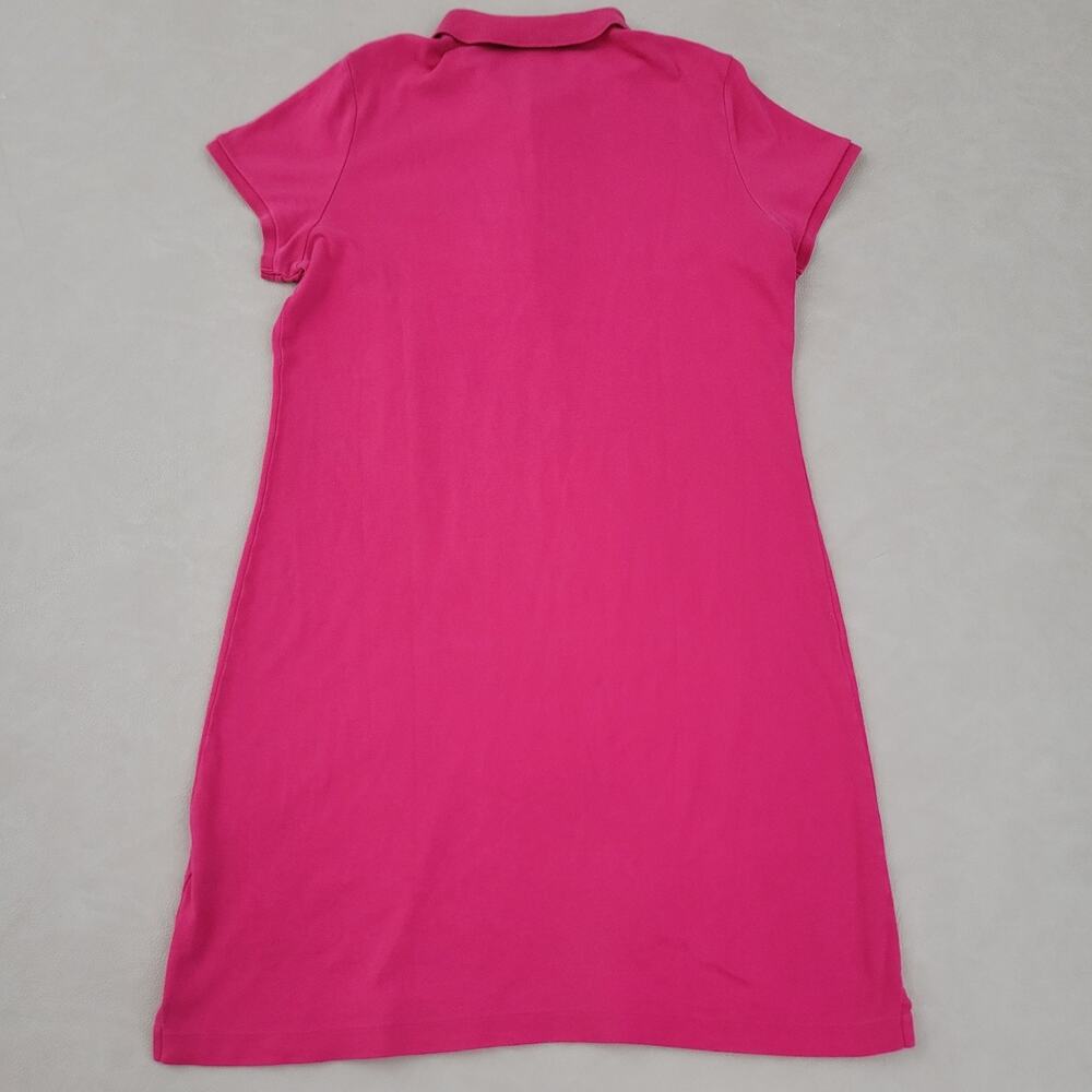 Ralph Lauren Polo Sport Shirt Dress Womens L Pink Preppy Classic Heritage - Picture 5 of 7